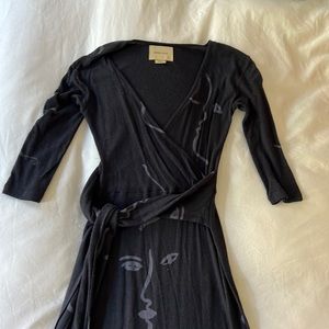 Paloma Wool - Delfina wrap dress, amor print